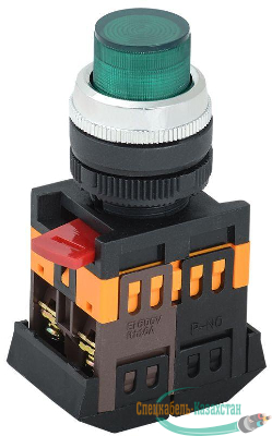 Кнопка ABLFP-22 зел. 1з+1р ИЭК BBT20-ABLFP-K06
