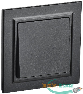 Выключатель 1-кл. СП BRITE ВСР10-1-0-БрЧ 10А в сборе черн. IEK BR-V10-0-10-K02-F