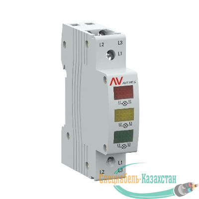 Индикатор напряжения трехфазный AV-L EKF av-l-3ph-averes