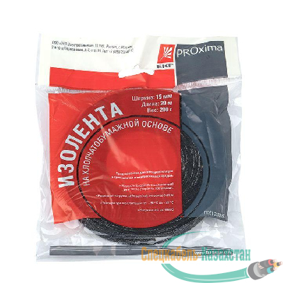 Изолента ХБ 1-ПОЛ 15мм/20м (200г) PROxima EKF plc-hb-pol1-2