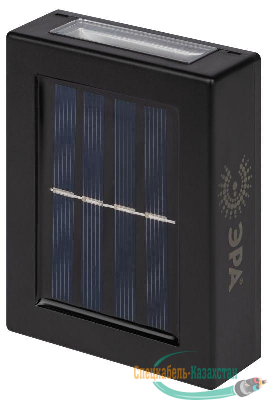 Светильник светодиодный ERAFS024-02 "Практик" 2LED 7х3х10см уличный настенный на солнечн. батарее Эра Б0057592
