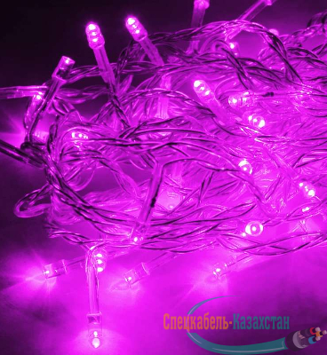 Гирлянда светодиодная 50LED шнур 6.5м 8 режимов мигания Космос KOC_GIR50LED_V