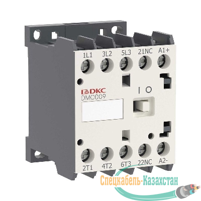 Миниконтактор YON DMC009 9A 4кВт AC3 3P кат. 220В AC 1НО YON DMC009-3C10A230
