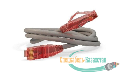 Патч-корд кат.5E U/UTP LSZH PC-LPM-UTP-RJ45-RJ45-C5e-0.3M-LSZH-GY 0.3м сер. Hyperline 229923