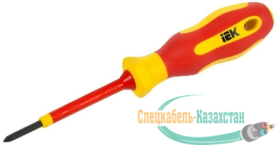 Отвертка диэлектрическая PH0х60 Т2 ARMA2L 5 IEK A2L5-SC30-T2-PH-00-060