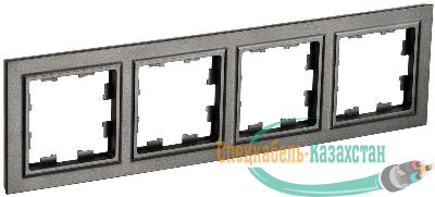 Рамка 4-м BRITE РУ-4-БрТБ бронза IEK BR-M42-K45