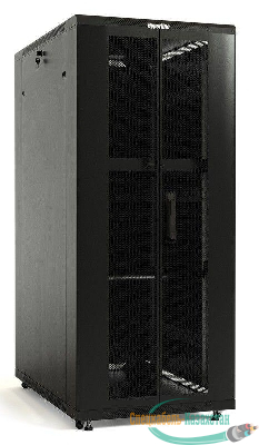 Шкаф напольный TTB-4268-DD-RAL9004 2055х600х800 Hyperline 392683