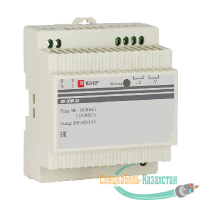 Блок питания 24В DR-30W-24 EKF dr-30w-24
