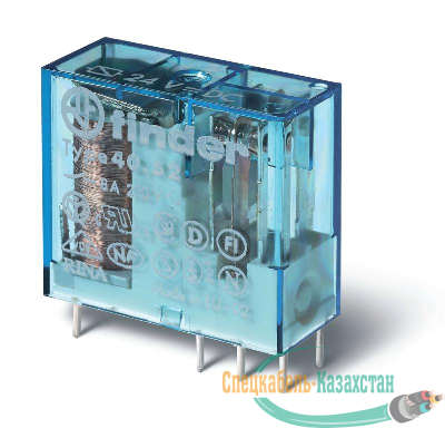 Реле миниатюрное 2CO 8А кат. 24В АС FINDER 4052802400000