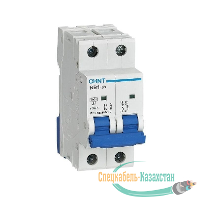 Выключатель автоматический модульный 2п C 16А 6кА NB1-63 (R) CHINT 179658