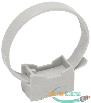 Держатель хомутный для труб со стяжкой CFF1 d16-32 сер. ИЭК CTA10MP-CFF132-K41-100