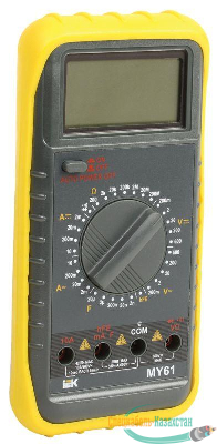 Мультиметр цифровой Professional MY61 ИЭК TMD-5S-061