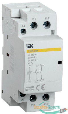 Контактор модульный КМ63-20М AC ИЭК MKK11-63-20