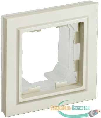 Рамка 1-м IP44 BRITE РУ-1-БрКр-44 беж. IEK BR-M12-44-K10