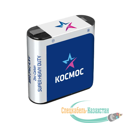 Элемент питания солевой "квадрат" 3R12 Космос KOC3R12