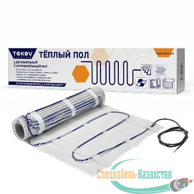 Комплект "Теплый пол" (мат) 150Вт/кв.м 1.5кв.м TOKOV ELECTRIC TKE-MAT150-225-1.5