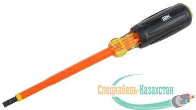 Отвертка диэлектрическая SL5.5х125 Т3 ARMA2L 5 IEK A2L5-SC30-T3-SL-55-125