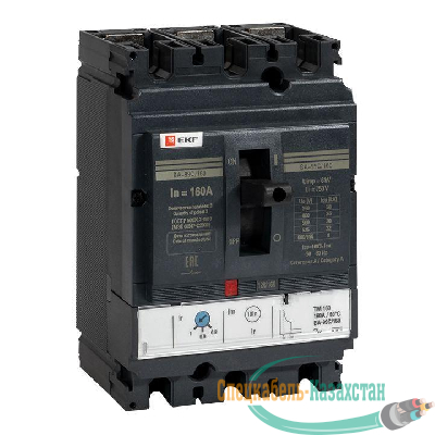 Выключатель авт. 3п ВА-99C 160/160А 36кА EKF mccb99C-160-160