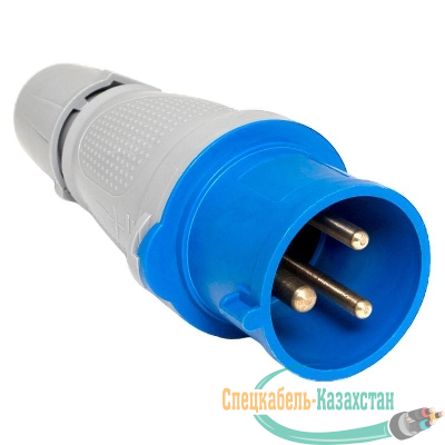 Вилка переносная 023 2Р+РЕ 32А 220В IP44 PROxima EKF ps-023-32-220-PRO