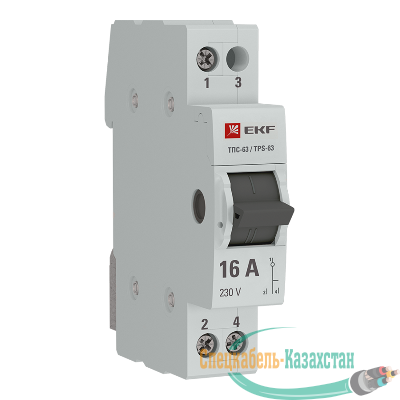 Переключатель трехпозиционный ТПС-63 1P 16А PROxima EKF TPS116