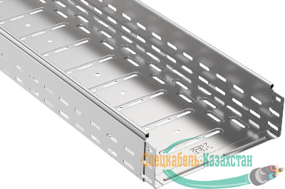 Лоток листовой перфорированный 300х100 L3000 сталь 1мм ИЭК CLP10-100-300-3