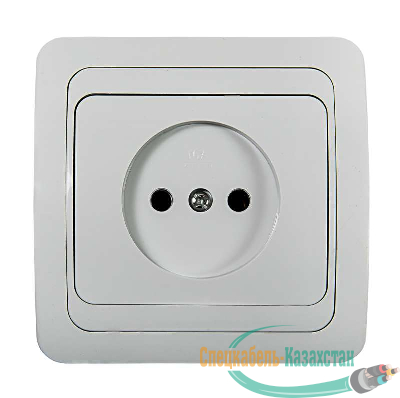 Розетка 1-м CLASSICO 2022 бел. ASD / IN HOME 4680005959891