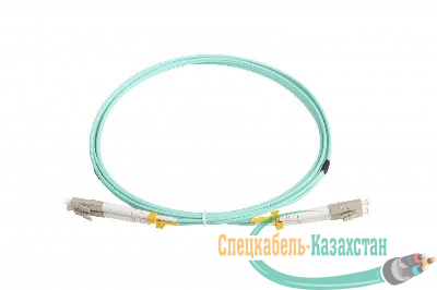 Патч-корд FC-D2-503-LC/PR-LC/PR-H-2M-LSZH-AQ волоконно-оптический(шнур) MM 50/125(OM3) LC-LC duplex 10G/40G LSZH 2м Hyperline 34454