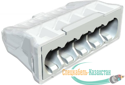Клемма пружинная 5х2.5кв.мм 61 525 LGR (2273-205) OBO 2054507
