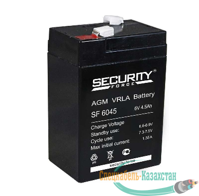 Аккумулятор ОПС 6В 4.5А.ч Security Force SF 6045