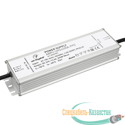 Блок питания ARPV-UH24320A-PFC 24В 13.3А 320Вт IP67 метал. Arlight 024272(1)