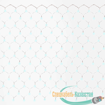 Гирлянда "Сеть" NTLD300-W-E 300LED 2х1.5 бел. SHlights 4610003328597