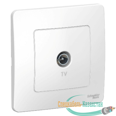 Коннектор TV СП BLANCA бел. SchE BLNTS000011