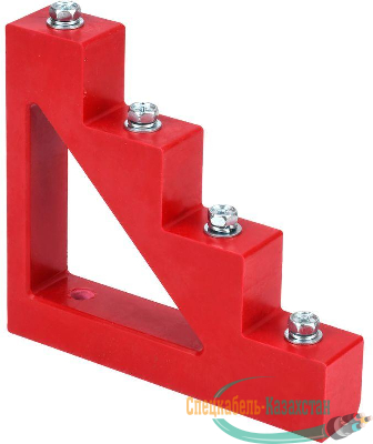 Изолятор ступенчатый ИС4-40 (М8) силовой с болтом ИЭК YIS11-4-40-B