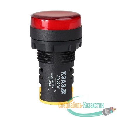 Лампа AD22DS(LED) матрица 22мм 24В AC/DC крас. КЭАЗ 303939