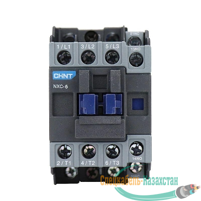Контактор NXC-06 6А кат. 220В AC 1НО+1НЗ AC-3 (R) CHINT 836696