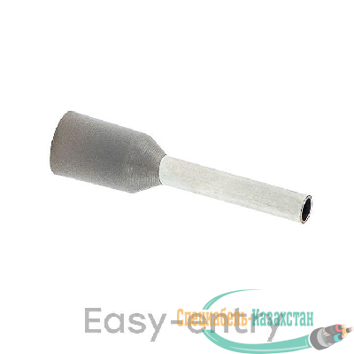 Наконечник штыревой втулочный изол. НШвИ 0.75-8 (уп.50шт) EKF nhvi-0.75-8