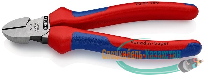 Бокорезы L-160мм твердость кромок 62 HRC черн. Knipex KN-7002160