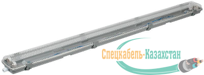 Светильник ДСП 2202 под LED лампу 2хT8 1200мм IP65 ИЭК LDSP0-2202-2X120-K01