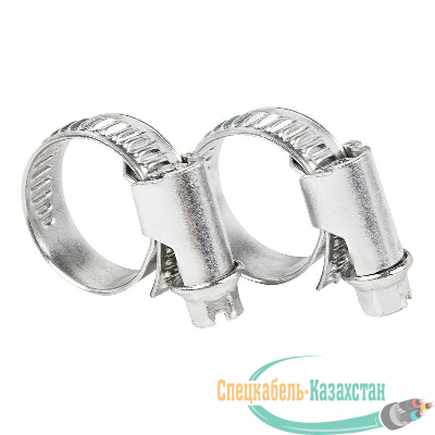 Хомут стальной червячный 12-20 (Россия) Rexant 07-0612