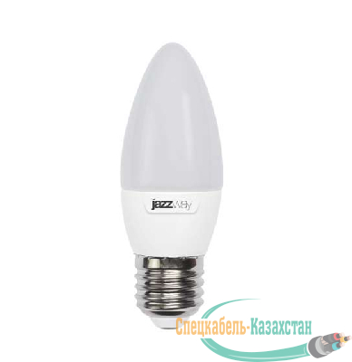 Лампа светодиодная PLED-SP C37 7Вт свеча 5000К холод. бел. E27 560лм 230В JazzWay 1027849-2
