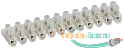 Колодка клеммная ЗВИ-3 1.0-2.5кв.мм 12пар GENERICA UZV10-003-D25-K01-10-G
