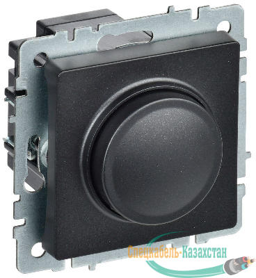Светорегулятор СП BRITE пов-наж. 600Вт СС10-1-0-БрЧ механизм черн. IEK BR-D20-0600-K02