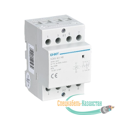 Контактор модульный NCH8-63/40 63А 4НО AC 220/230В 50Гц (R) CHINT 256101