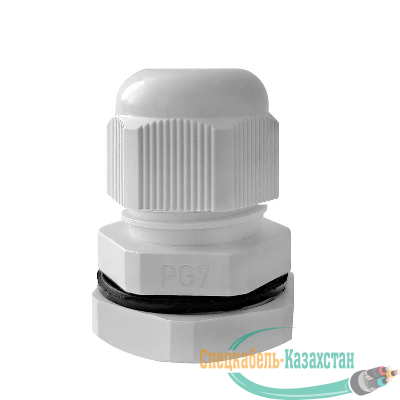 Ввод кабельный (сальник) PG-7 IP68 сер. TOKOV ELECTRIC TKE-PG-7-G