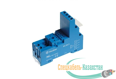 Розетка с винт. клеммами для реле 55.32 55.34 таймера 85.02 85.04 с пластм. клипсой FINDER 94943SPA