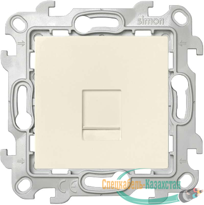 Механизм розетки RJ45 кат. 5e UTP Simon24 сл. кость 2410598-031