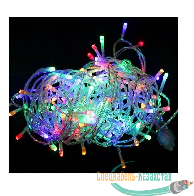Гирлянда светодиодная "Нить" LD200-GM-BO 200LED мульти 20м уличная 8 режимов элементы питания 3хAA SHLights 4690601045447