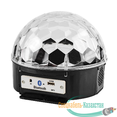 Лампа светодиодная "Диско-шар" RGB 220В с пультом ДУ и Bluetooth IP20 NEON-NIGHT 601-257