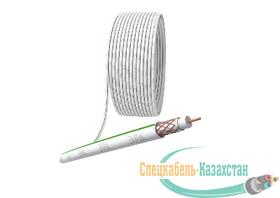 Кабель коаксиальный SAT 703 B.Cu/оплетка Cu 75проц. PVC 75Ом бел. (м) Эра Б0044612