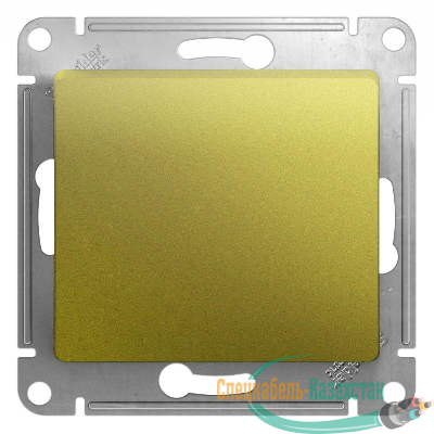 Механизм выключателя 1-кл. СП Glossa сх. 1 10А IP20 10AX фисташк. SchE GSL001011